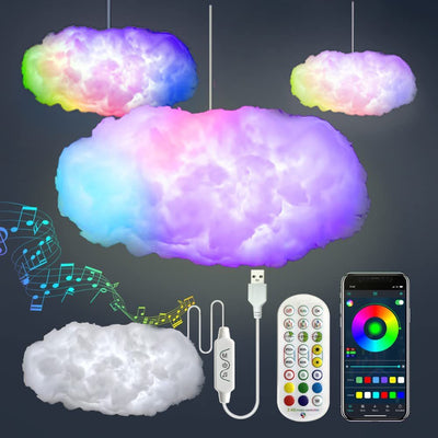 3D USB Ambient Light Cloud