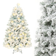 Snowy Splendor Christmas Tree